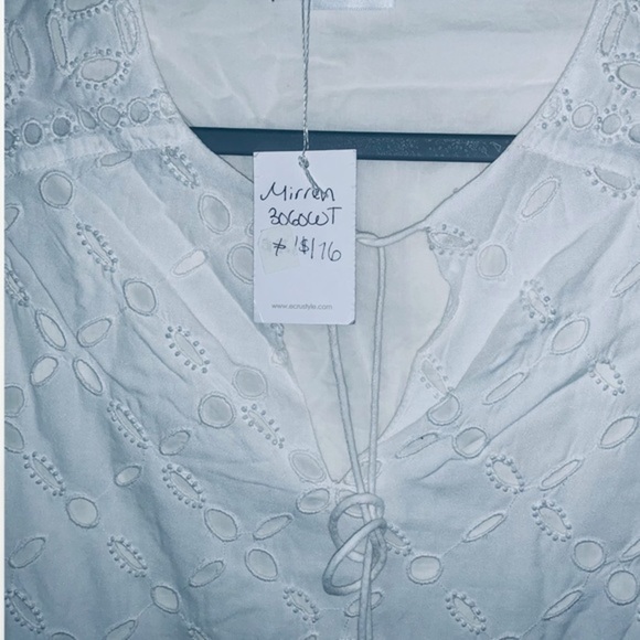 Ecru Mirren Blouse 3060WT Small/us4 $176 NWT - Picture 5 of 7